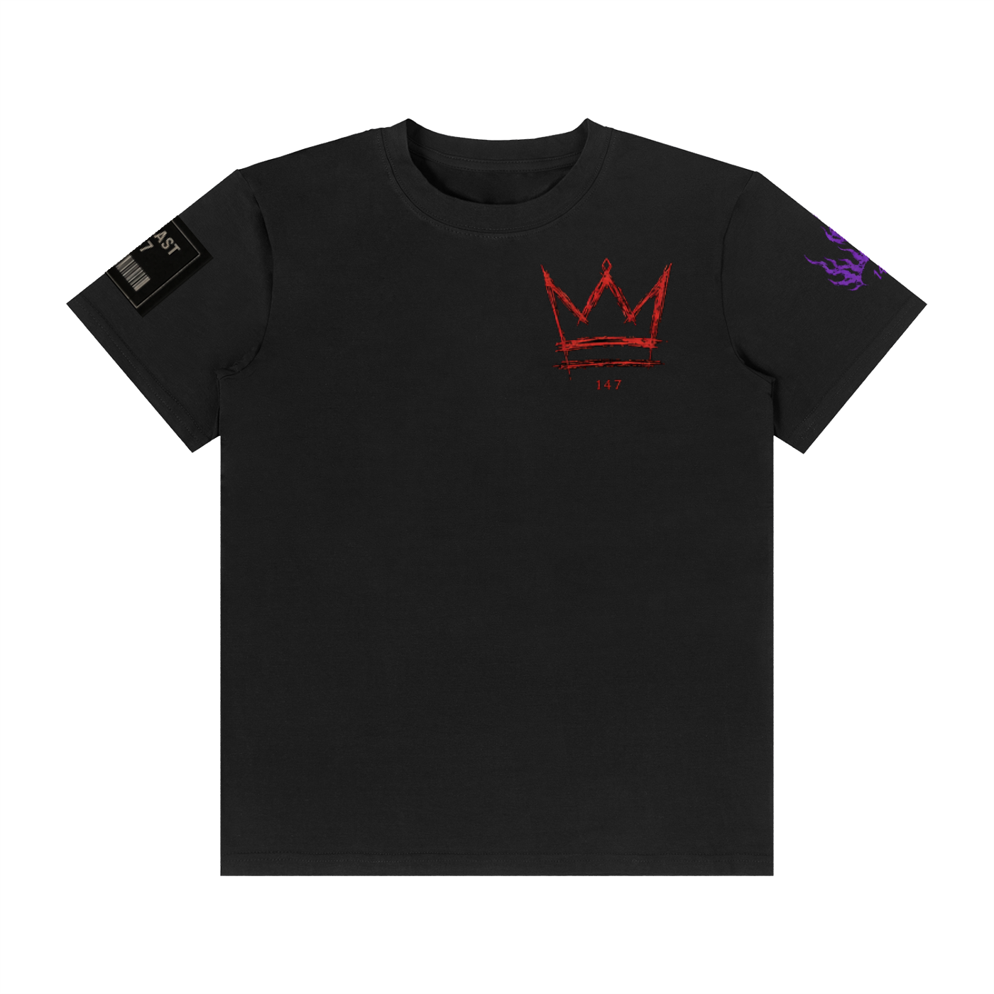 Unisex Classic Crew Neck Cotton T-Shirt