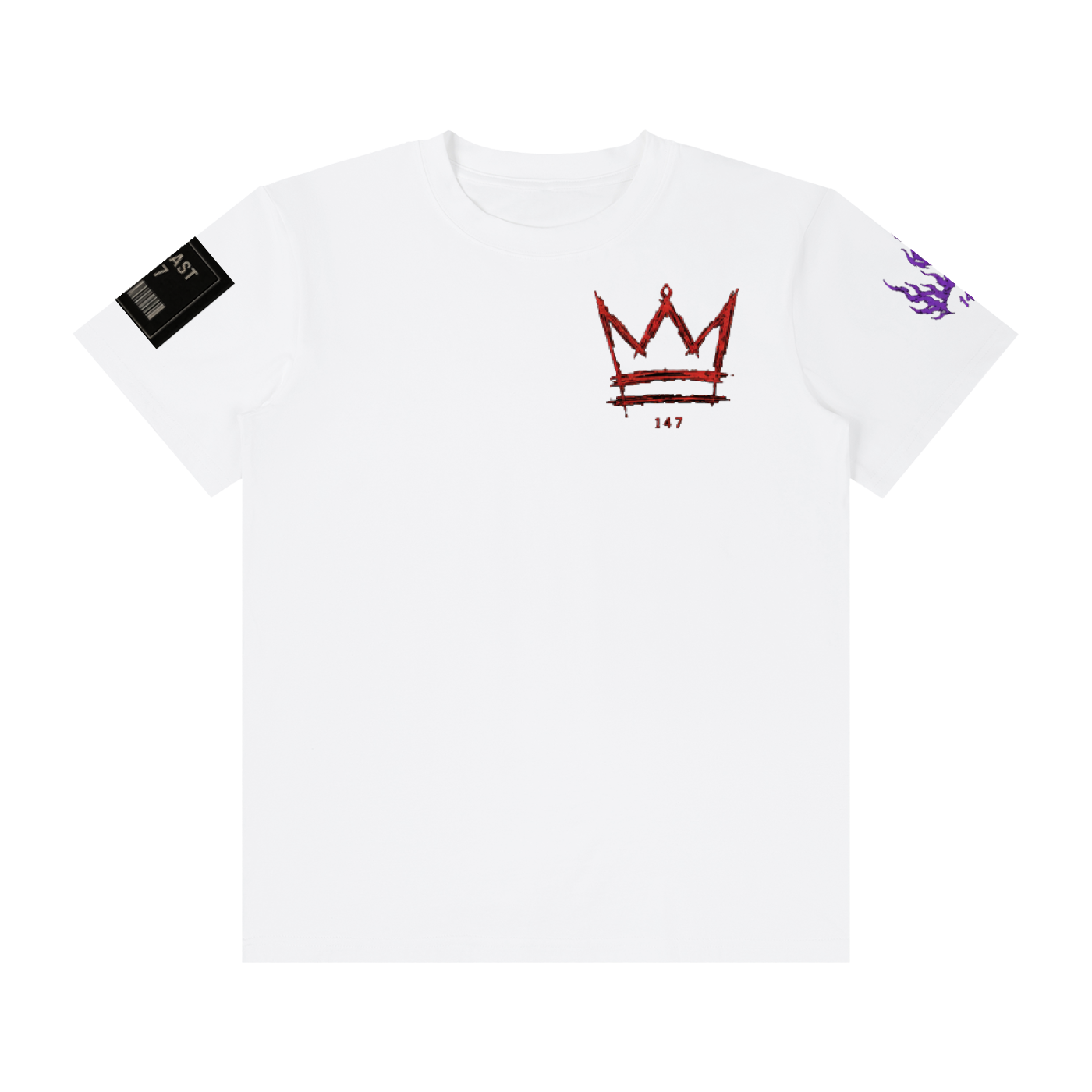 Unisex Classic Crew Neck Cotton T-Shirt
