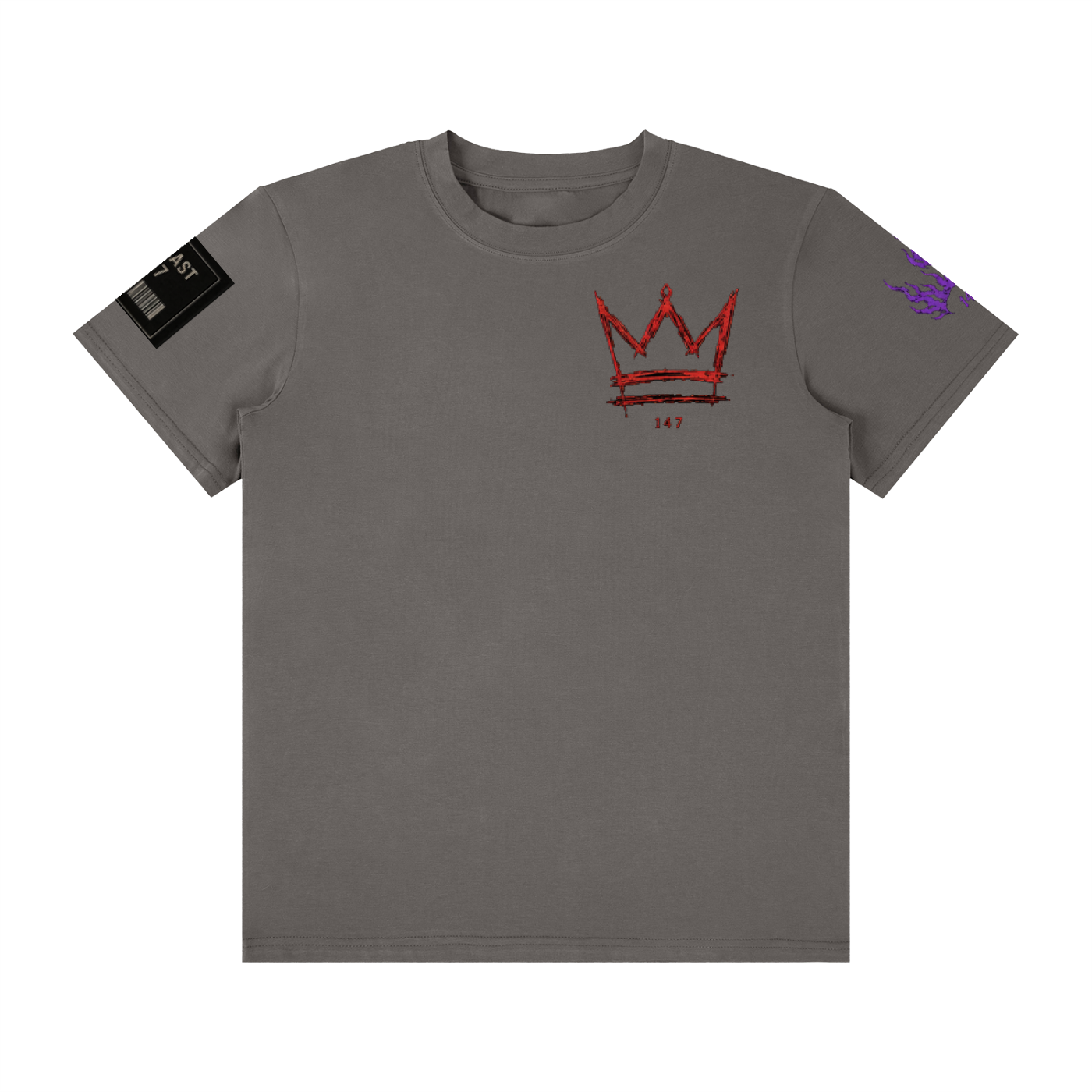 Unisex Classic Crew Neck Cotton T-Shirt