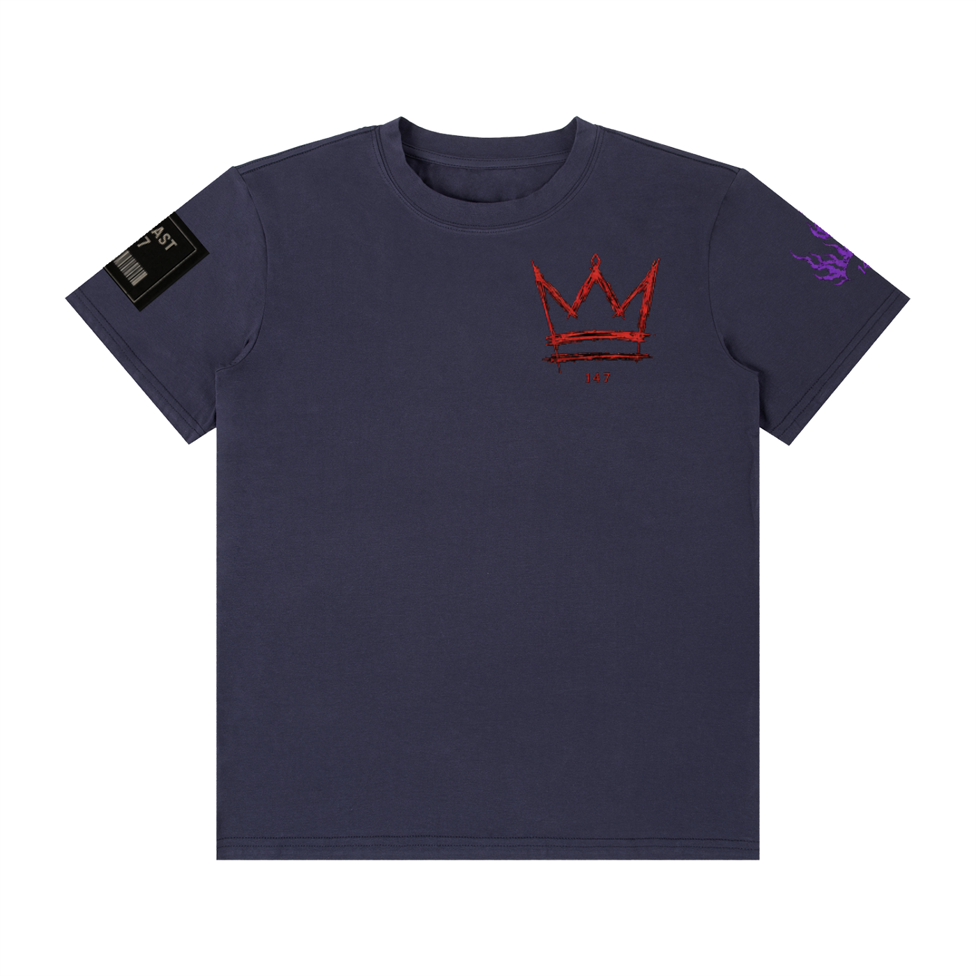 Unisex Classic Crew Neck Cotton T-Shirt