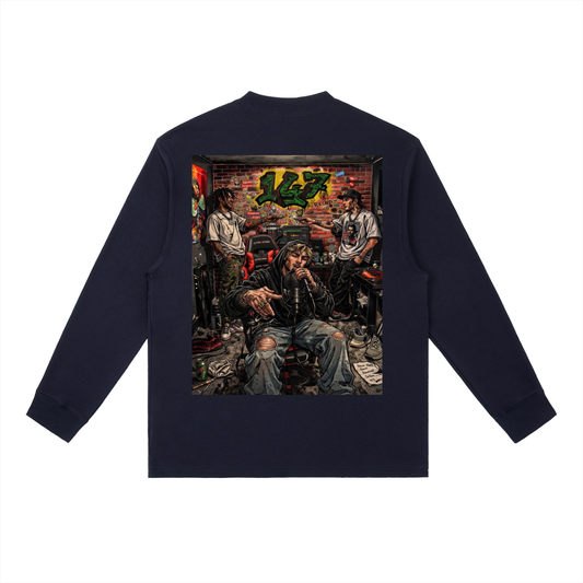 Essential Crewneck Long-Sleeve T-Shirt