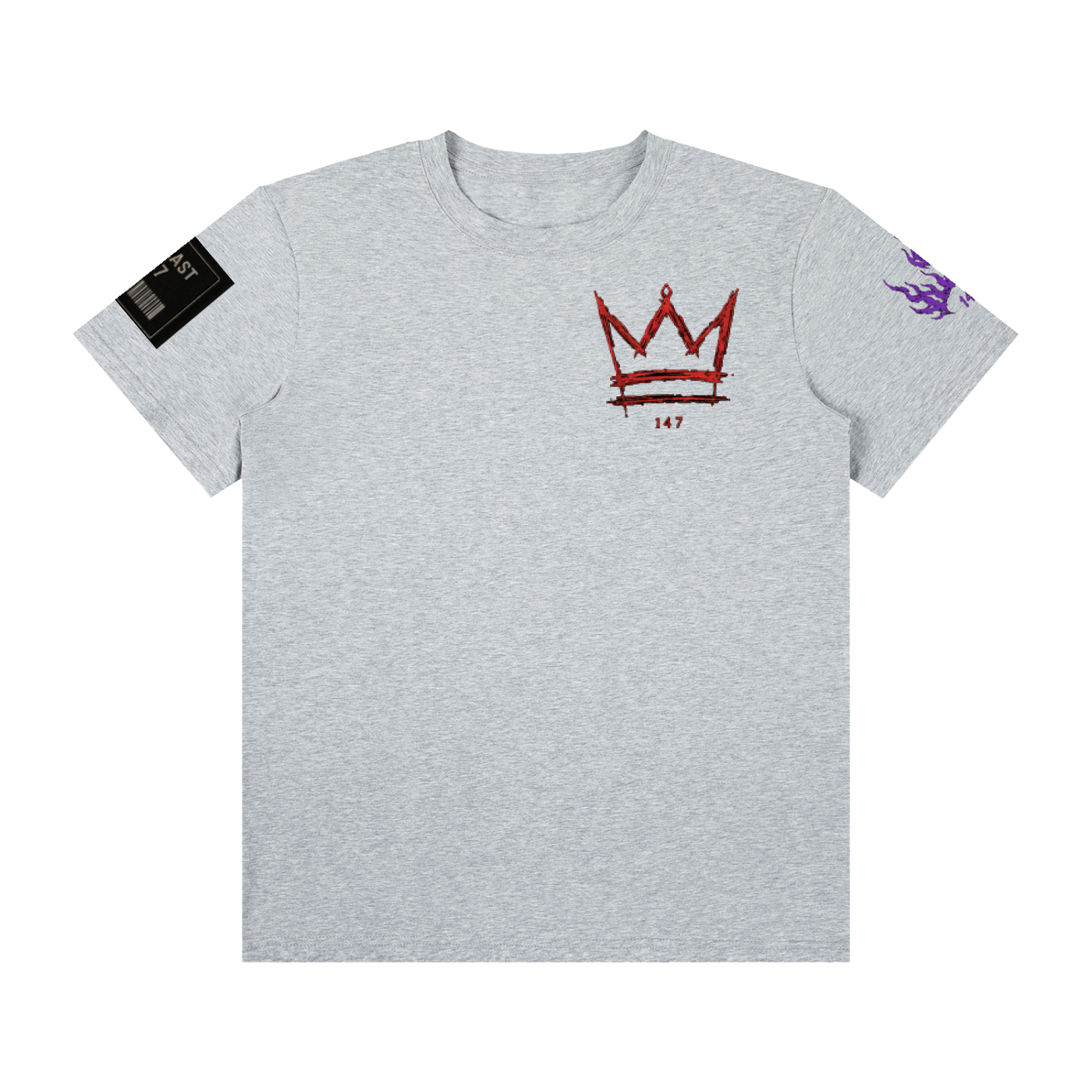 Unisex Classic Crew Neck Cotton T-Shirt
